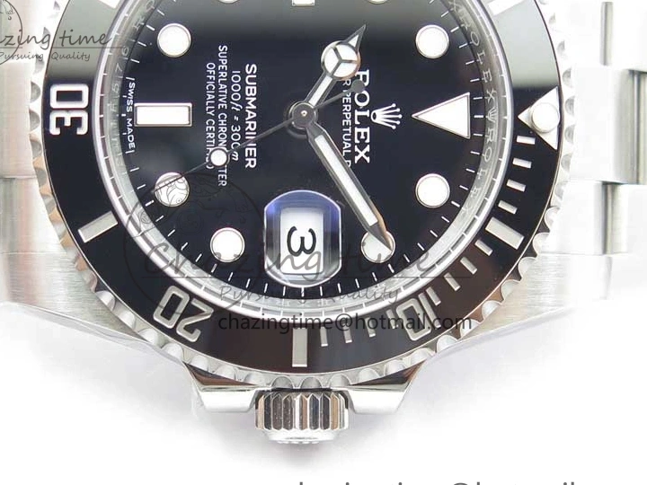 0128 Lightweight Submariner 116610 LN Black Ceramic ZF 1:1 Best Edition 904L SS Case and Bracelet VR 2894